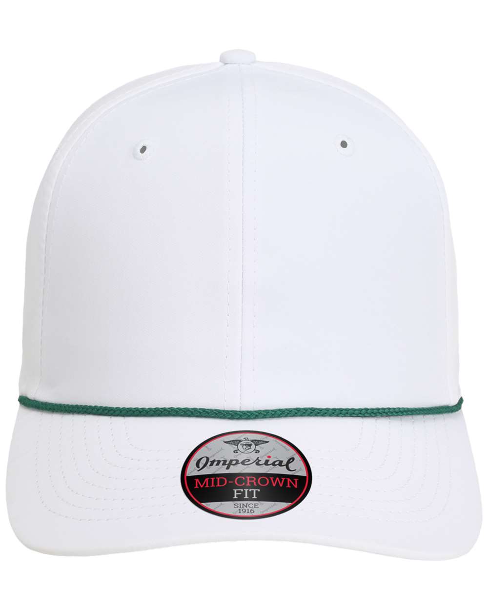 White/ Dark Green