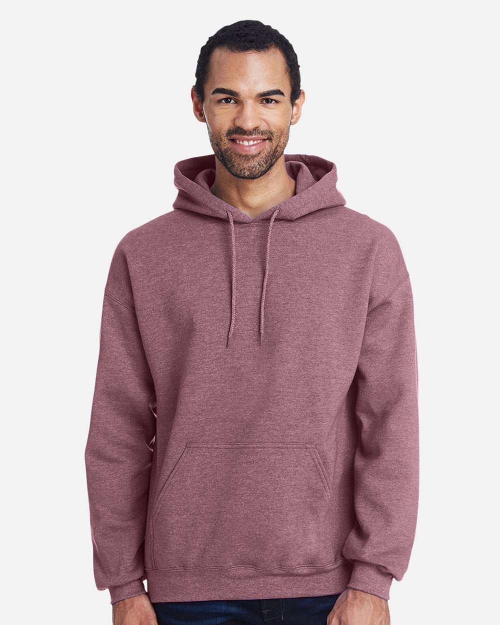 Heather Dark Maroon