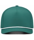Dark Teal/White
