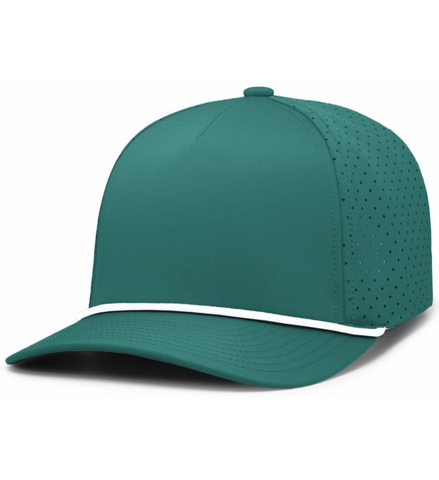 Dark Teal/White