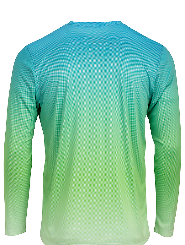 Aqua Blue/Light Lime